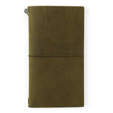 TRAVELER'S Notebook (Regular Size) Starter Kit in OLIVE