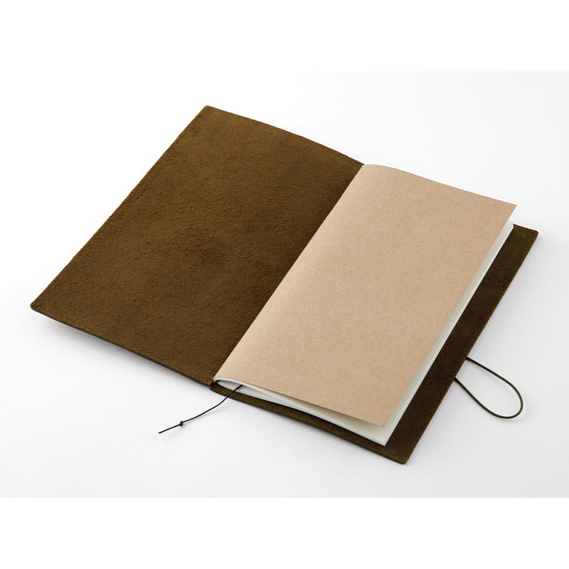 TRAVELER'S Notebook (Regular Size) Starter Kit in OLIVE