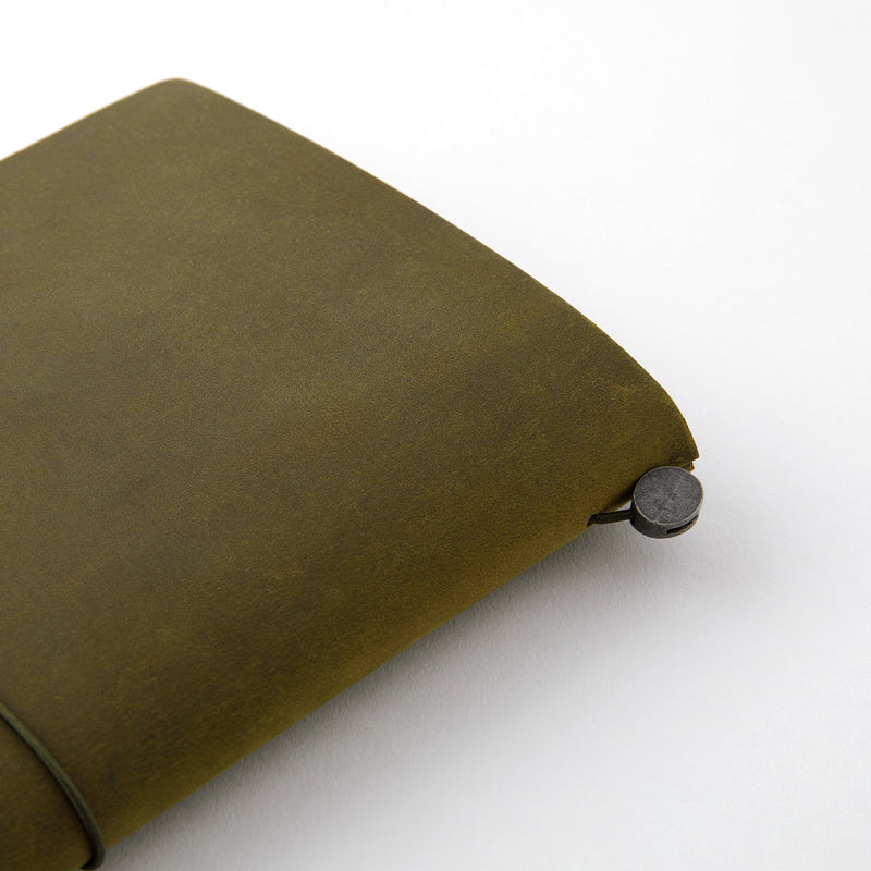 TRAVELER'S notebook (Regular Size) Starter Kit in OLIVE
