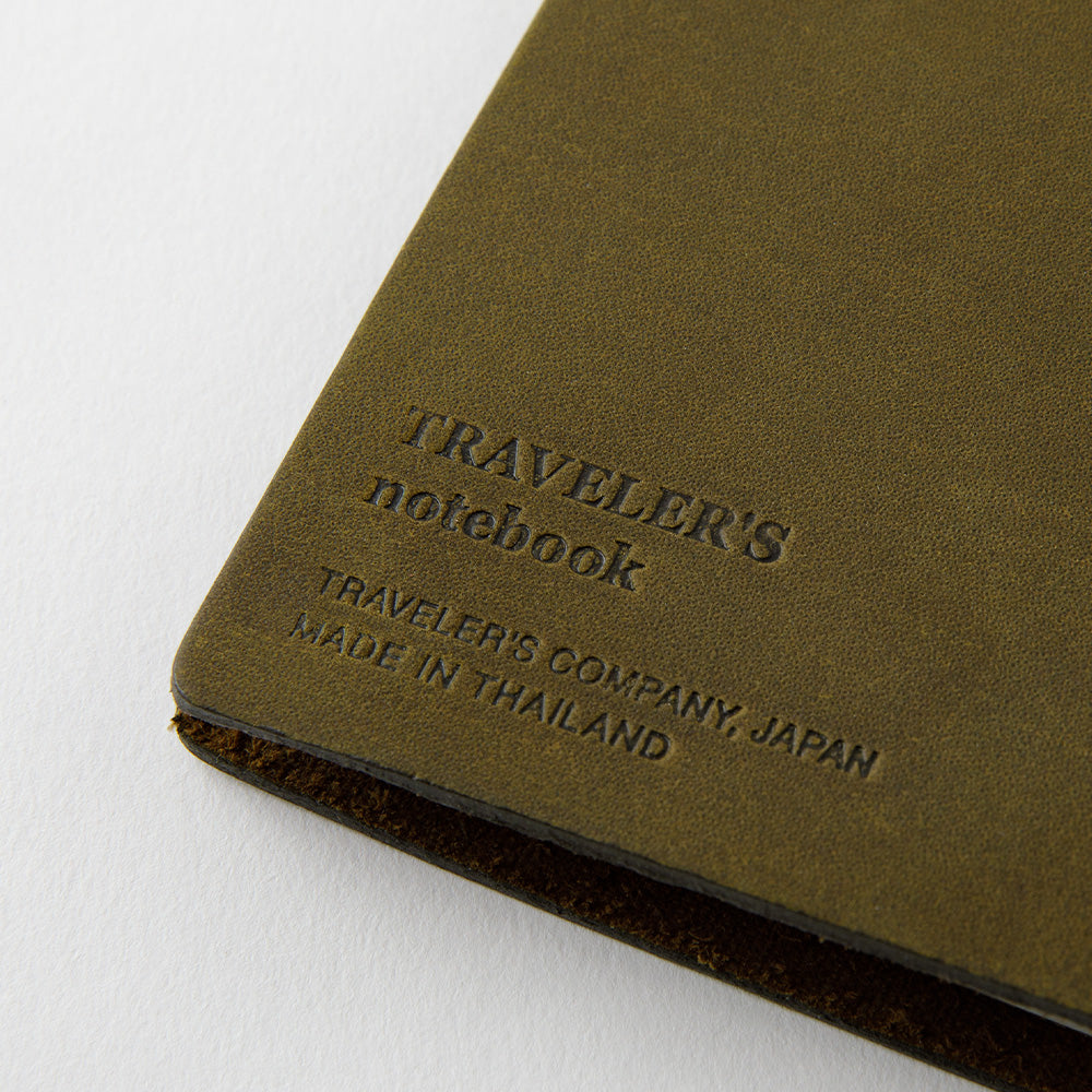 TRAVELER'S notebook (Regular Size) Starter Kit in OLIVE