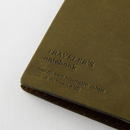 TRAVELER'S notebook (Regular Size) Starter Kit in OLIVE
