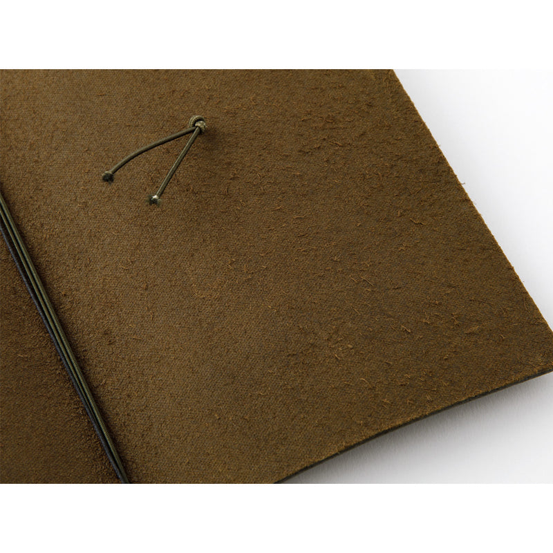 TRAVELER'S Notebook (Regular Size) Starter Kit in OLIVE