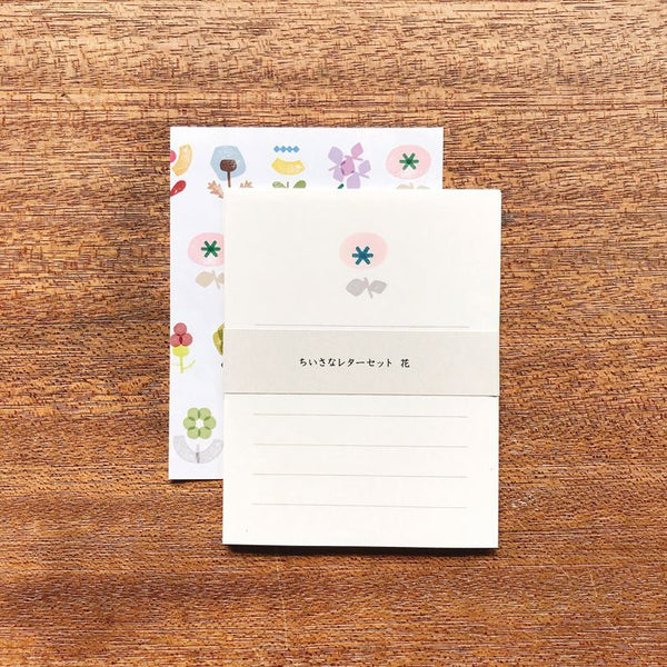 Mizushima: Mini Letter Writing Set - Flowers