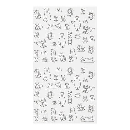 Midori: Sticker Series - Chat Forest Animal