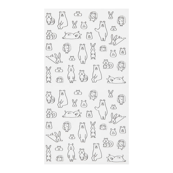 Midori: Sticker Series - Chat Forest Animal