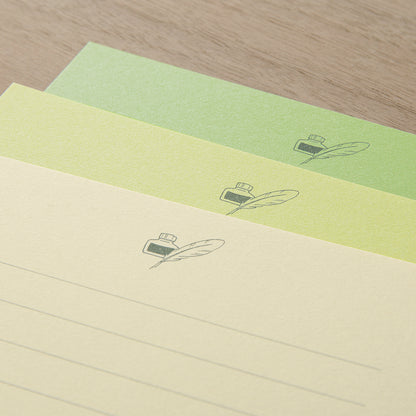 Midori: Giving a Colour Letter Set GREEN