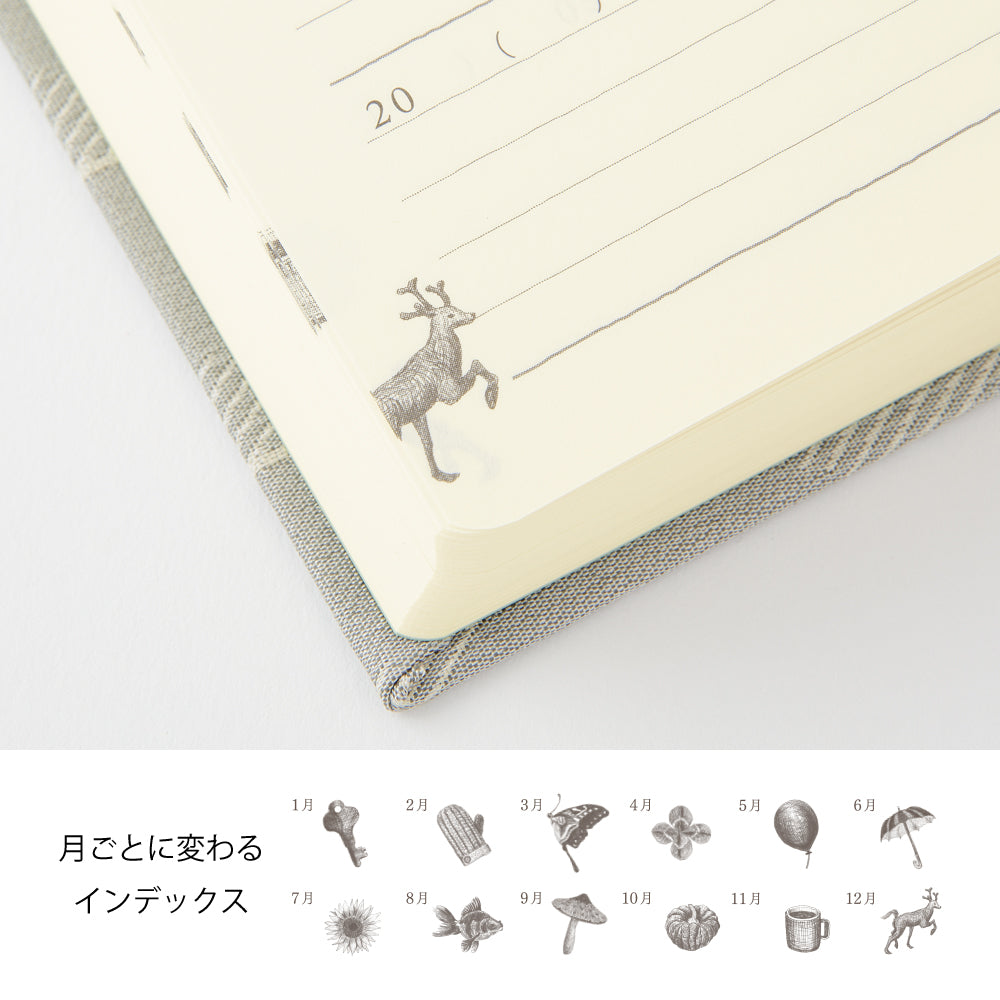 Midori: 5-Year Diary Gate Kyo-ori [Overseas Limited]