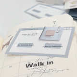 PC x Phavourite: 9pt.(3) Tiny Text Rubber Stamps [18 options]