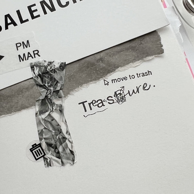 PC x Phavourite: 9pt.(3) Tiny Text Rubber Stamps [18 options]