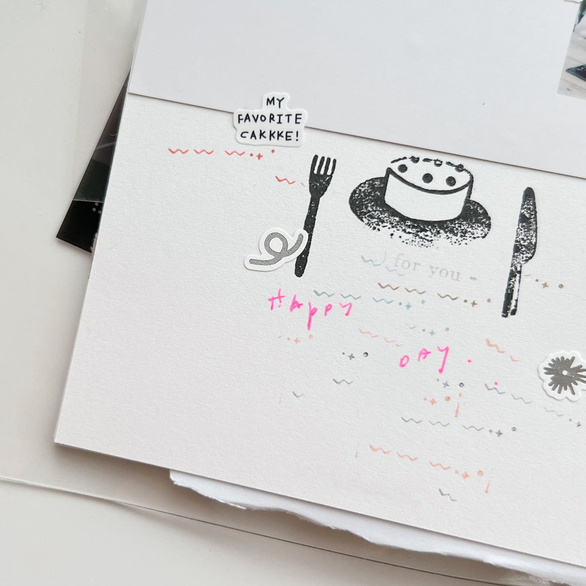 PC x Phavourite: 9pt.(3) Tiny Text Rubber Stamps [18 options]