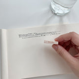 PC x Phavourite: 9pt.(3) Tiny Text Rubber Stamps [18 options]