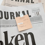PC x Phavourite: 9pt.(3) Tiny Text Rubber Stamps [18 options]