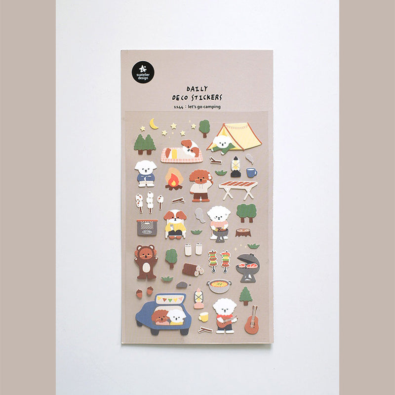 Suatelier Stickers: Let's Go Camping
