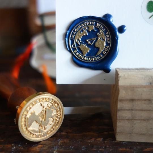 BK: Wax Seal - Imagination will take you everywhere