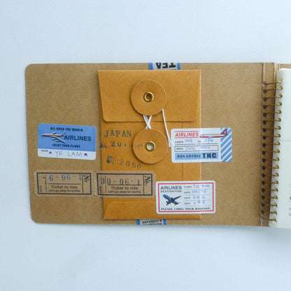 SPIRAL RING NOTEBOOK: Paper Pocket