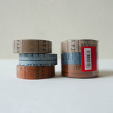 Yoko Inoue x Classiky Washi Tape: Old Book 15mm Set of 3