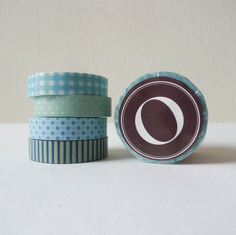 Classiky Washi Tape: 13mm Set of 4