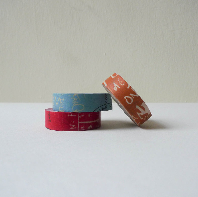 Yoko Inoue x Classiky Washi Tape/ Graffiti B