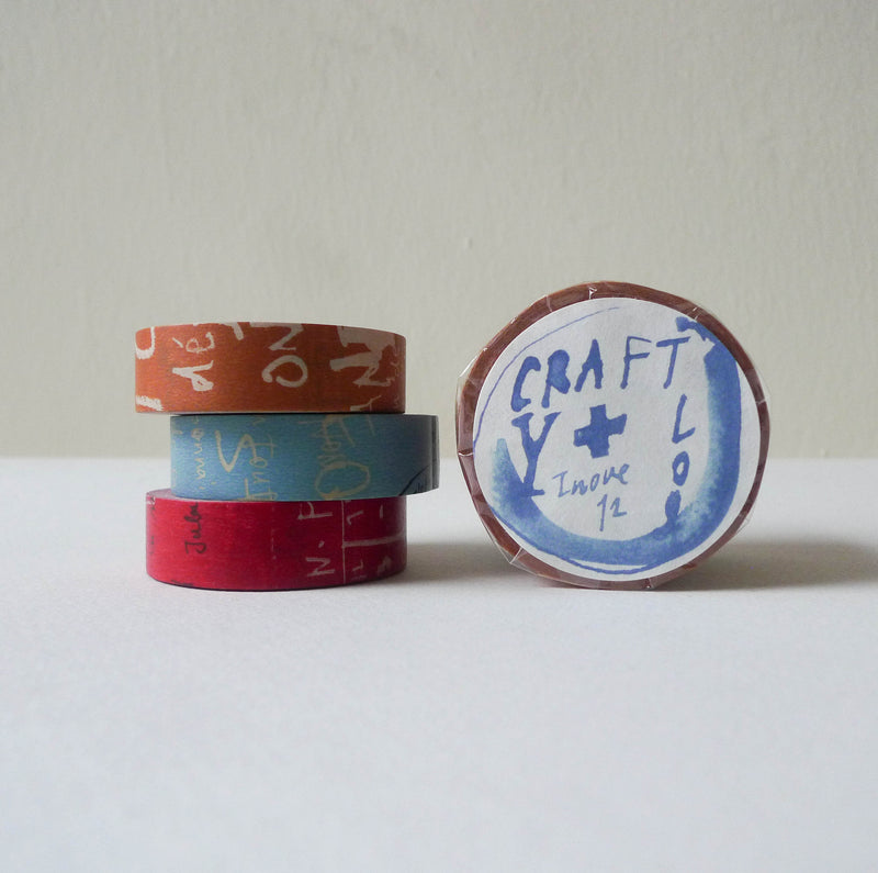 Yoko Inoue x Classiky Washi Tape/ Graffiti B