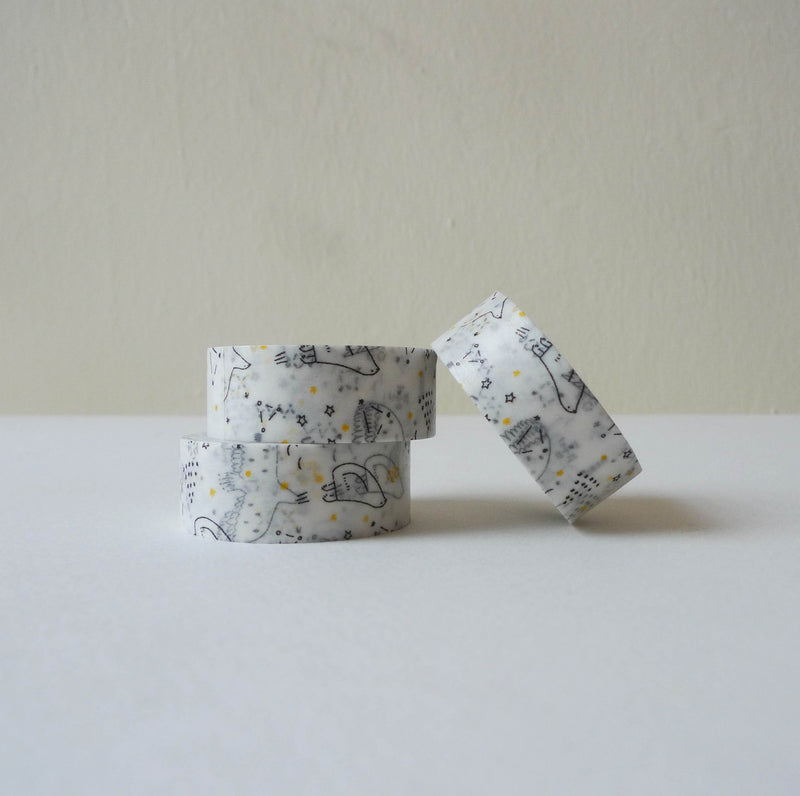 Tomomi Irago x Classiky Washi Tape: Starlit Sky