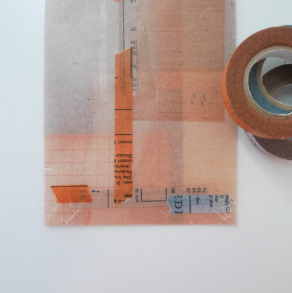 Yoko Inoue x Classiky Washi Tape: Old Book 10mm