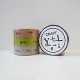 Yoko Inoue x Classiky Washi Tape: Weekly Set of 3