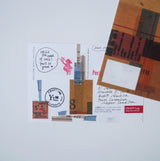 Yoko Inoue x Classiky: Craft Log Collage Stamp Sticker