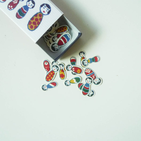 Yonagadou x Classiky: Matchbox Stickers
