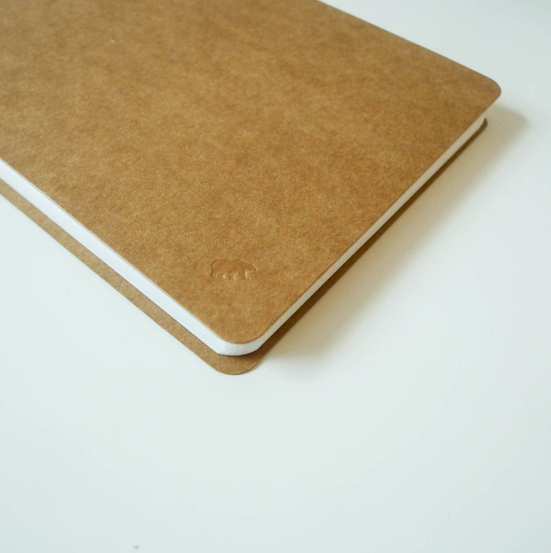 SPIRAL RING NOTEBOOK: MD White