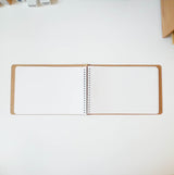 SPIRAL RING NOTEBOOK: MD White