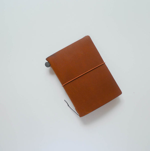 TRAVELER'S Notebook (Passport Size) Starter Kit in CAMEL