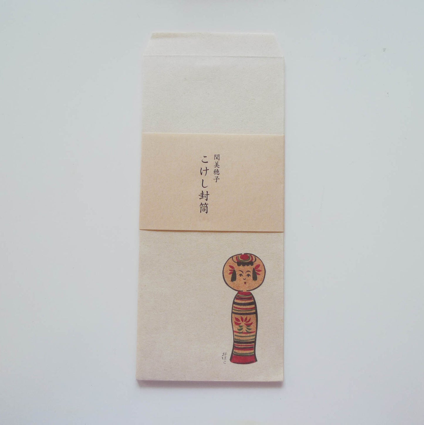 Mihoko Seki x Classiky: Kokeshi Memo Pad/ Envelope (Vertical)