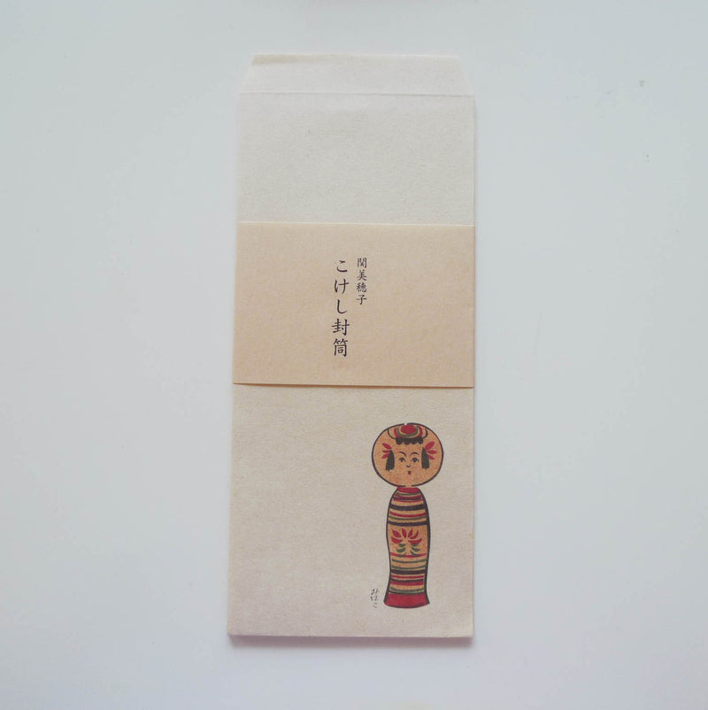 Mihoko Seki x Classiky: Kokeshi Memo Pad/ Envelope (Vertical)