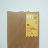 001 Refill Lined Notebook (Regular Size)