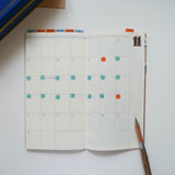 017 Refill Free Diary - Monthly (Regular Size)