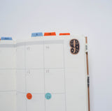 017 Refill Free Diary - Monthly (Regular Size)