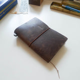 TRAVELER'S Notebook (Passport Size) Starter Kit in BROWN