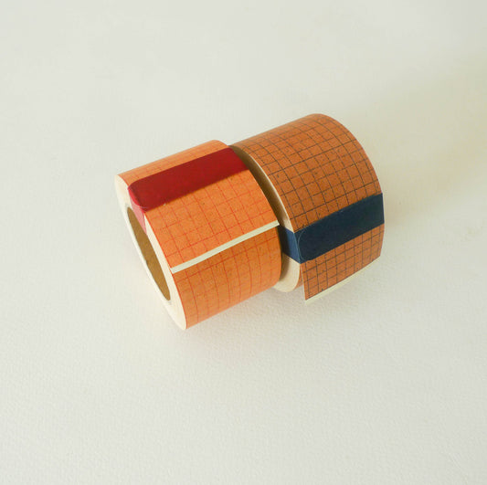 Classiky: Kraft Paper Tape in Grid