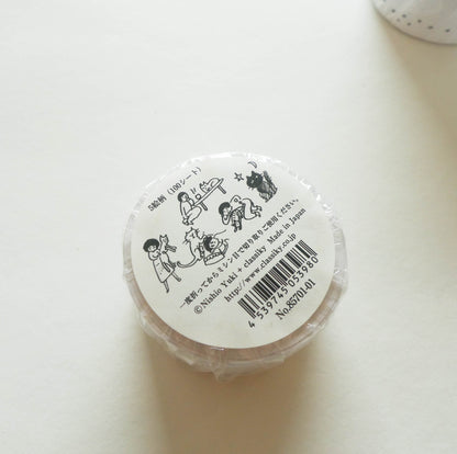 Nishio Yuki x Classiky: Cat Roll Sticky Notes