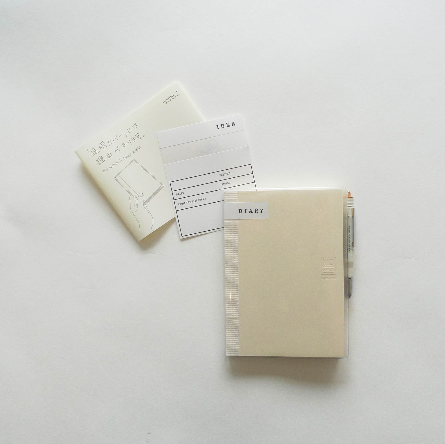 Clear Cover for MD Notebook