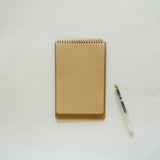 SPIRAL RING NOTEBOOK: Kraft Paper