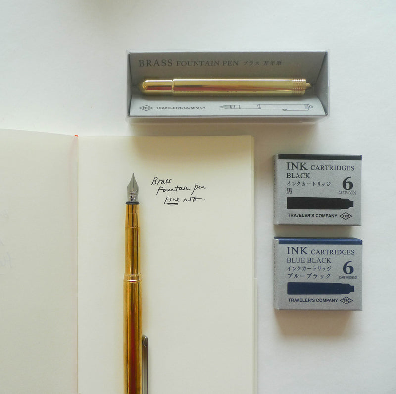 Brass Fountain Pen