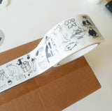 Toranekobonbon x Classiky: Kraft Paper Tape (Cats)