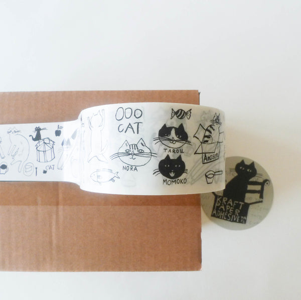 Toranekobonbon x Classiky: Kraft Paper Tape (Cats)