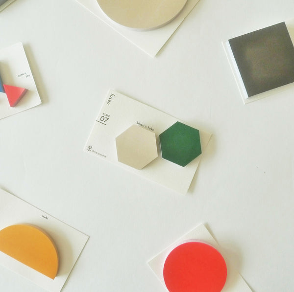 Drop Around x Classiky: Geometric Sticky Notes