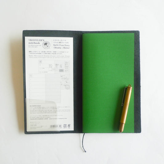 019 Refill Free Diary - Weekly + Memo (Regular Size)