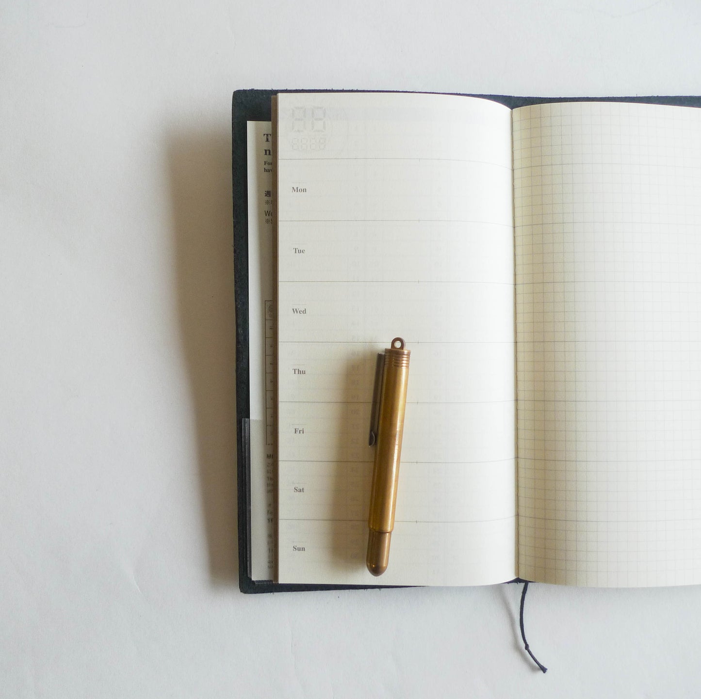 019 Refill Free Diary - Weekly + Memo (Regular Size)