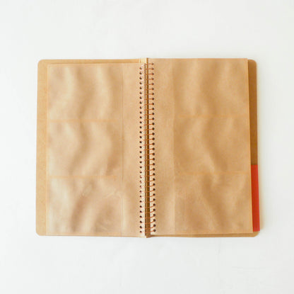 SPIRAL RING NOTEBOOK: Card File (A5 Slim)