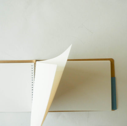 SPIRAL RING NOTEBOOK: Watercolour Paper