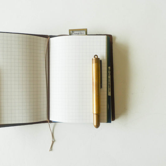 002 Refill Grid Notebook (Passport Size)